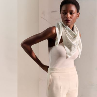 HERMES ニューリブリス　カシミヤシルク　白　イヴォワール 楽天市場】未使用品 HERMES エルメス ストール ニュー・リブリス